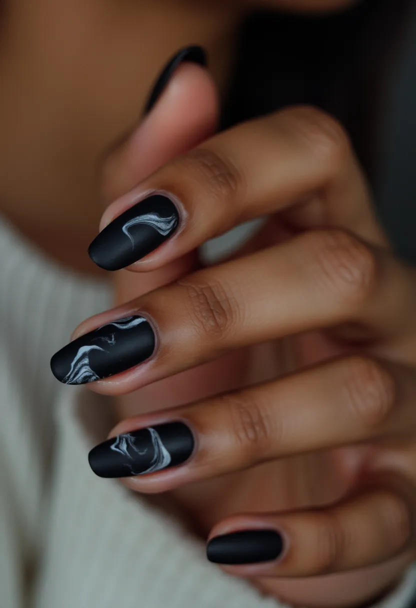 dark nail designs