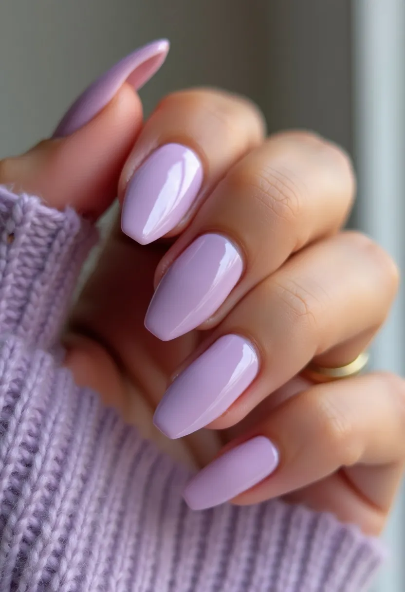 lavender nail designs